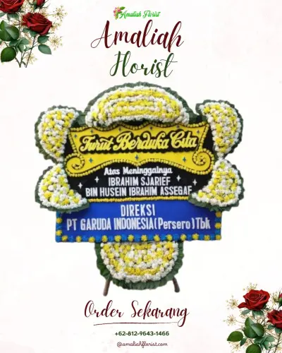 Papan Bunga Duka di Buwit